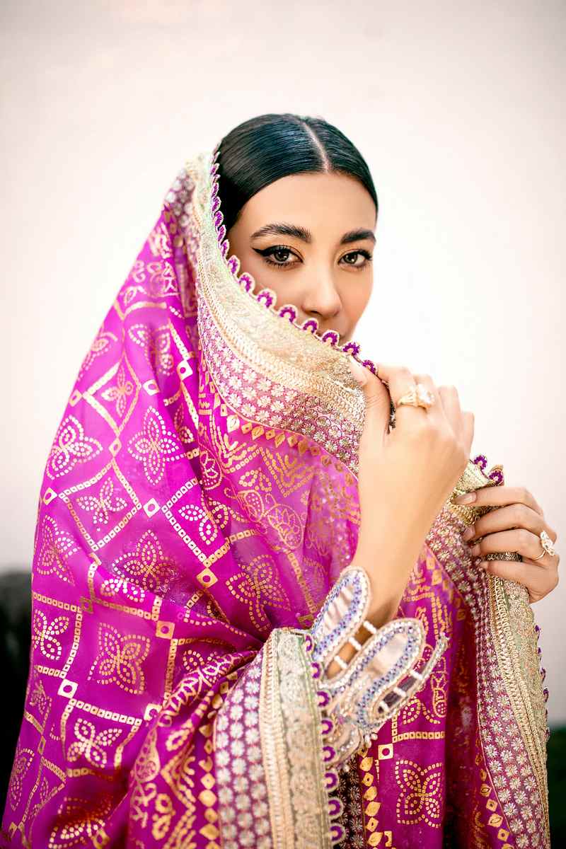 Ezra | Wedding Collection | Amber by Ezra - Designer Dress - Type: Bridal - Available at Sana Yasir - 100% Original
