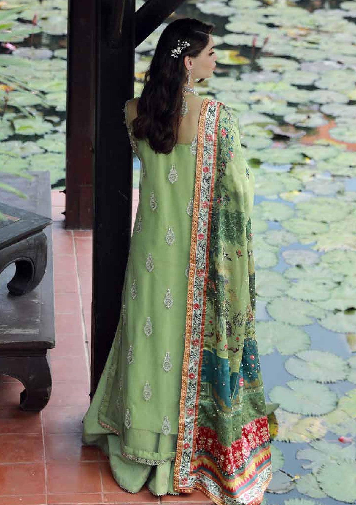 Ezra | Wedding Collection | EW24#04 - Gardenia by Ezra - Designer Dress - Type: Formal - Available at Sana Yasir - 100% Original