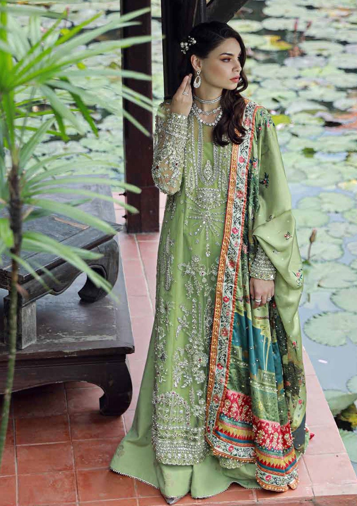 Ezra | Wedding Collection | EW24#04 - Gardenia by Ezra - Designer Dress - Type: Formal - Available at Sana Yasir - 100% Original