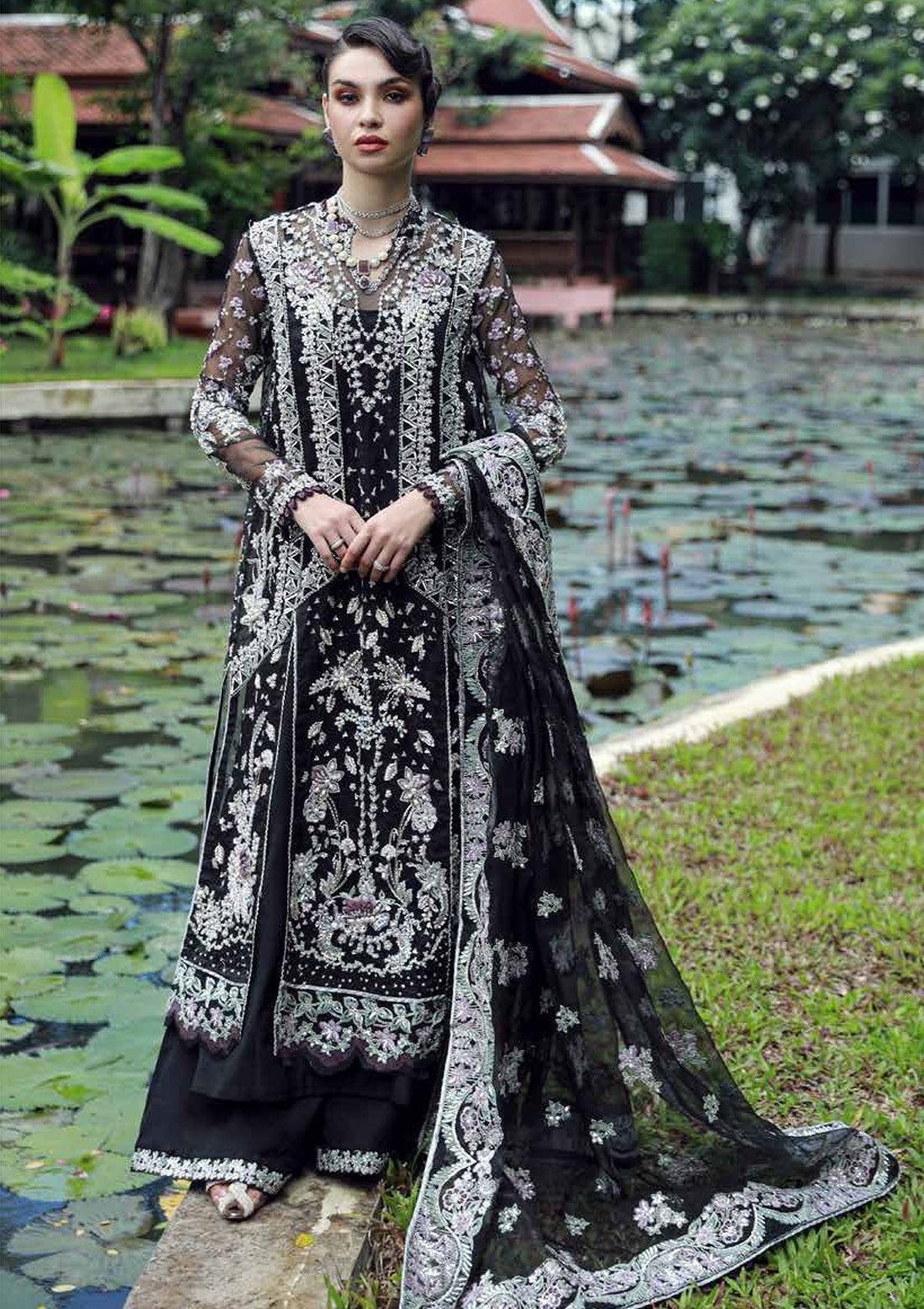 Ezra | Wedding Collection | EW24#05 - Noor by Ezra - Designer Dress - Type: Formal - Available at Sana Yasir - 100% Original