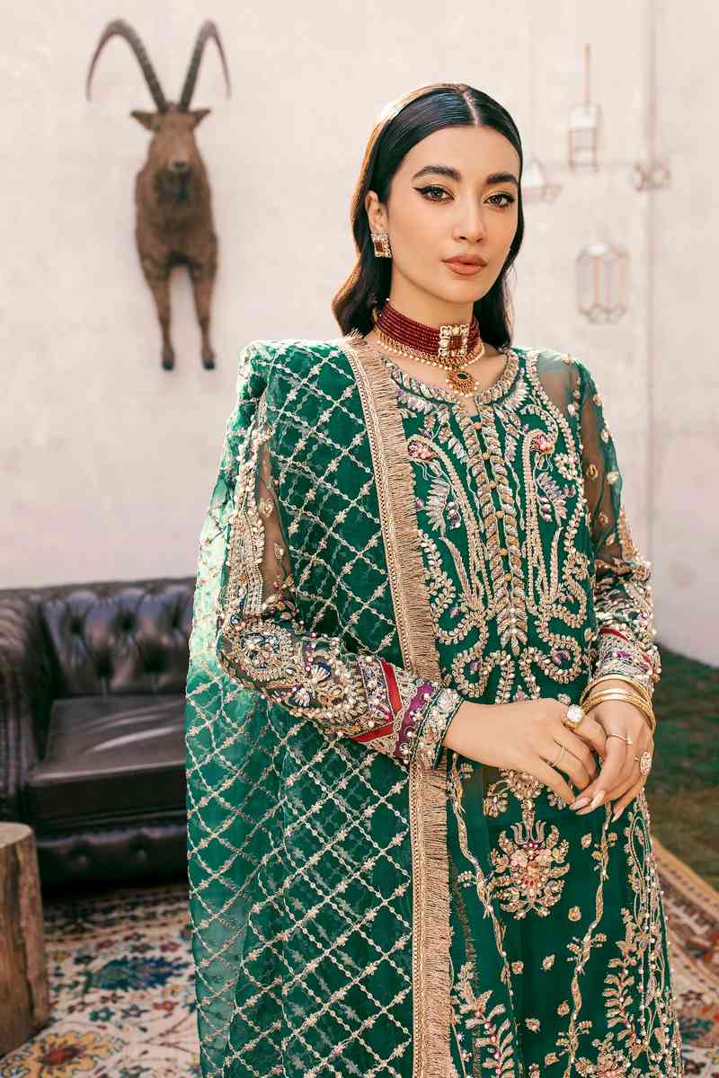 Ezra | Wedding Collection | Eden by Ezra - Designer Dress - Type: Bridal - Available at Sana Yasir - 100% Original