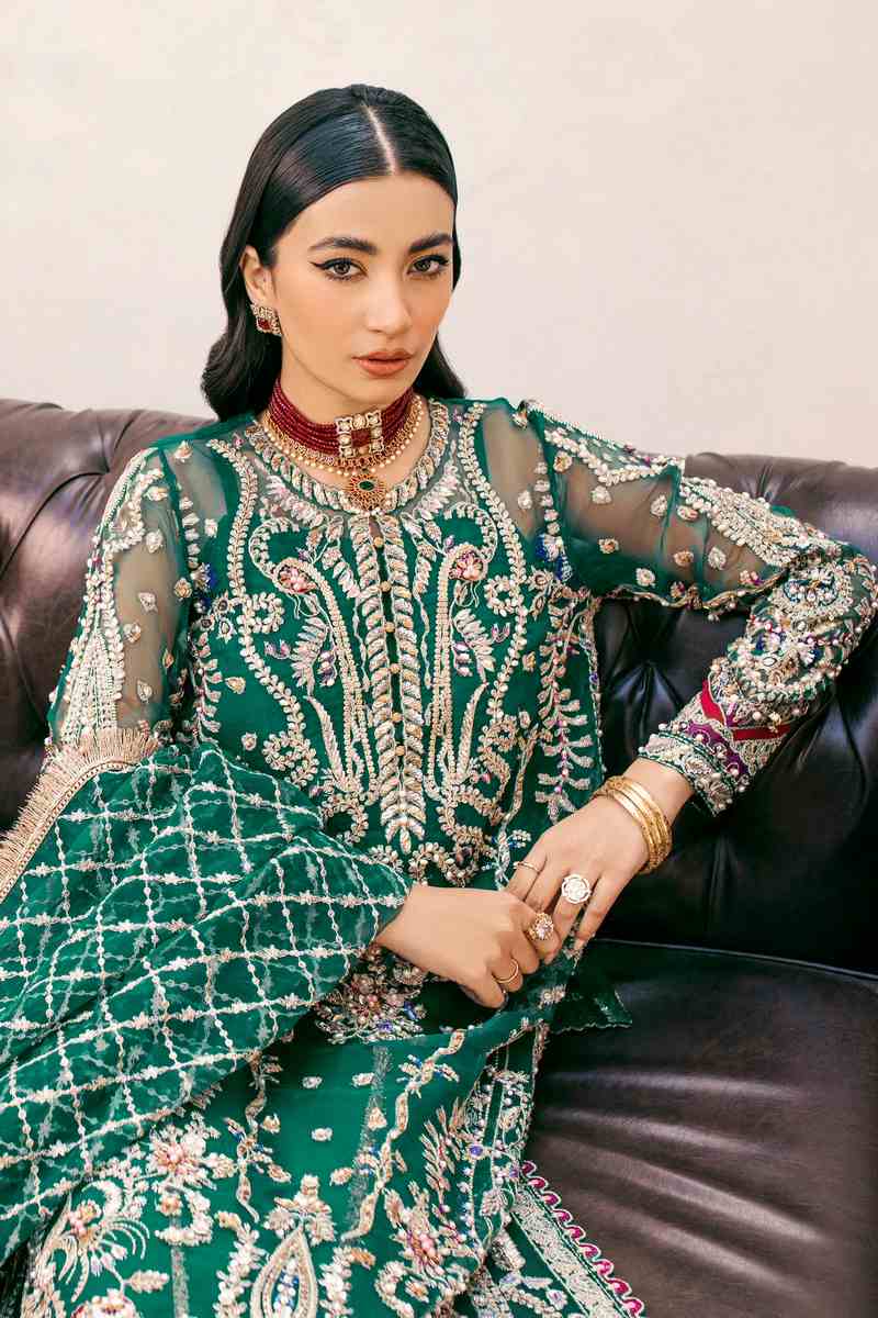 Ezra | Wedding Collection | Eden by Ezra - Designer Dress - Type: Bridal - Available at Sana Yasir - 100% Original