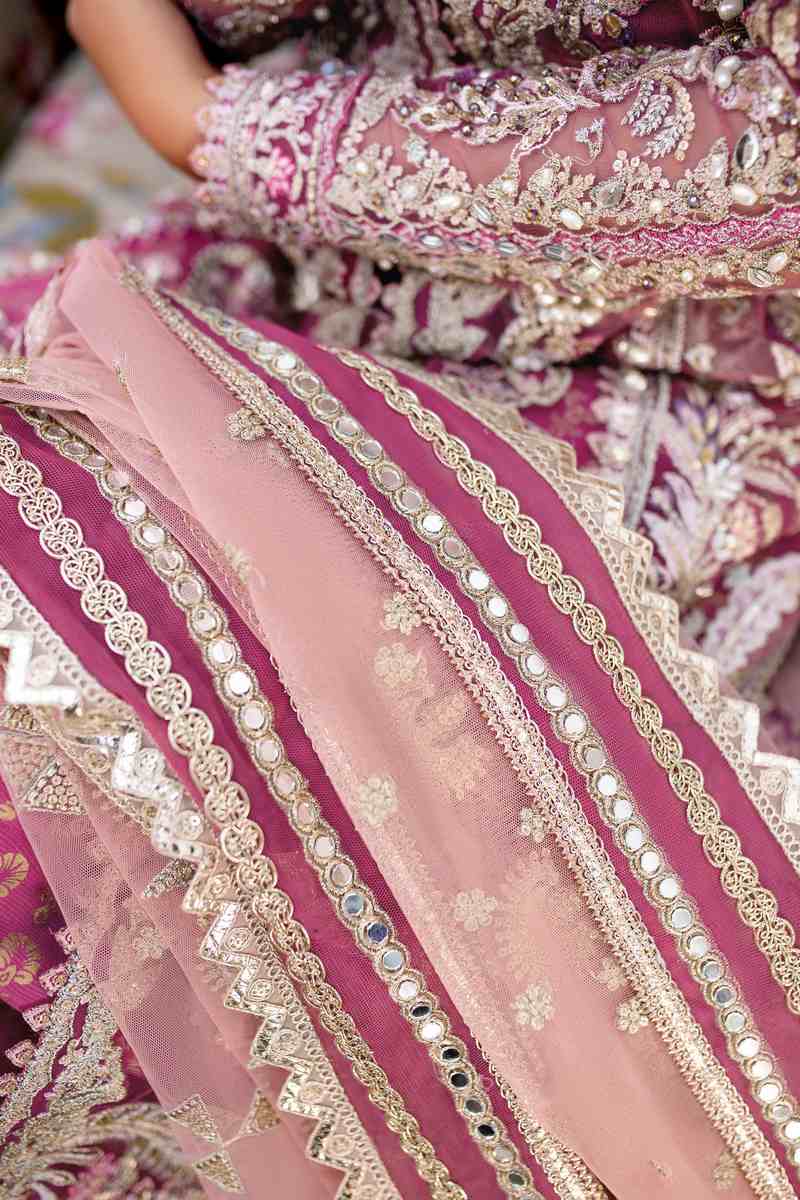 Ezra | Wedding Collection | Fauna by Ezra - Designer Dress - Type: Bridal - Available at Sana Yasir - 100% Original