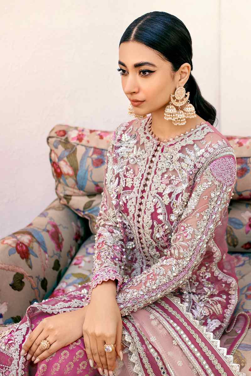 Ezra | Wedding Collection | Fauna by Ezra - Designer Dress - Type: Bridal - Available at Sana Yasir - 100% Original