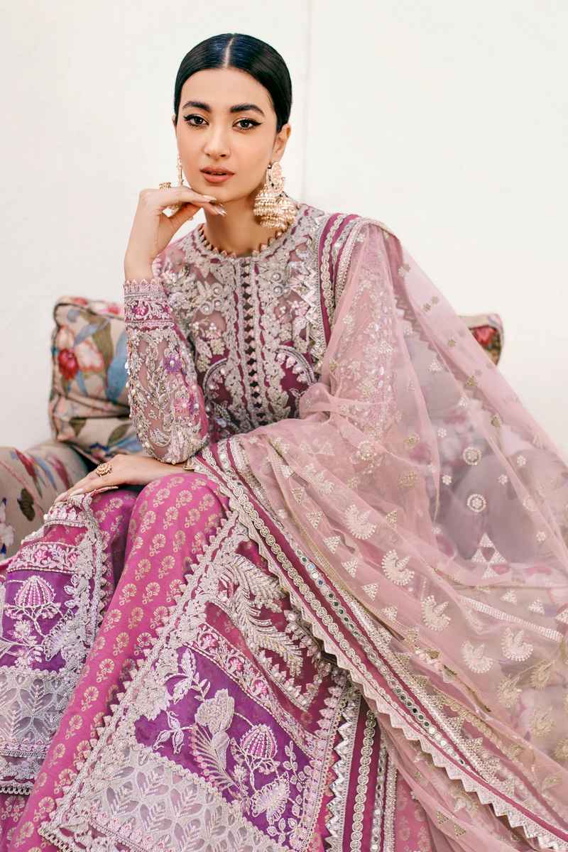 Ezra | Wedding Collection | Fauna by Ezra - Designer Dress - Type: Bridal - Available at Sana Yasir - 100% Original