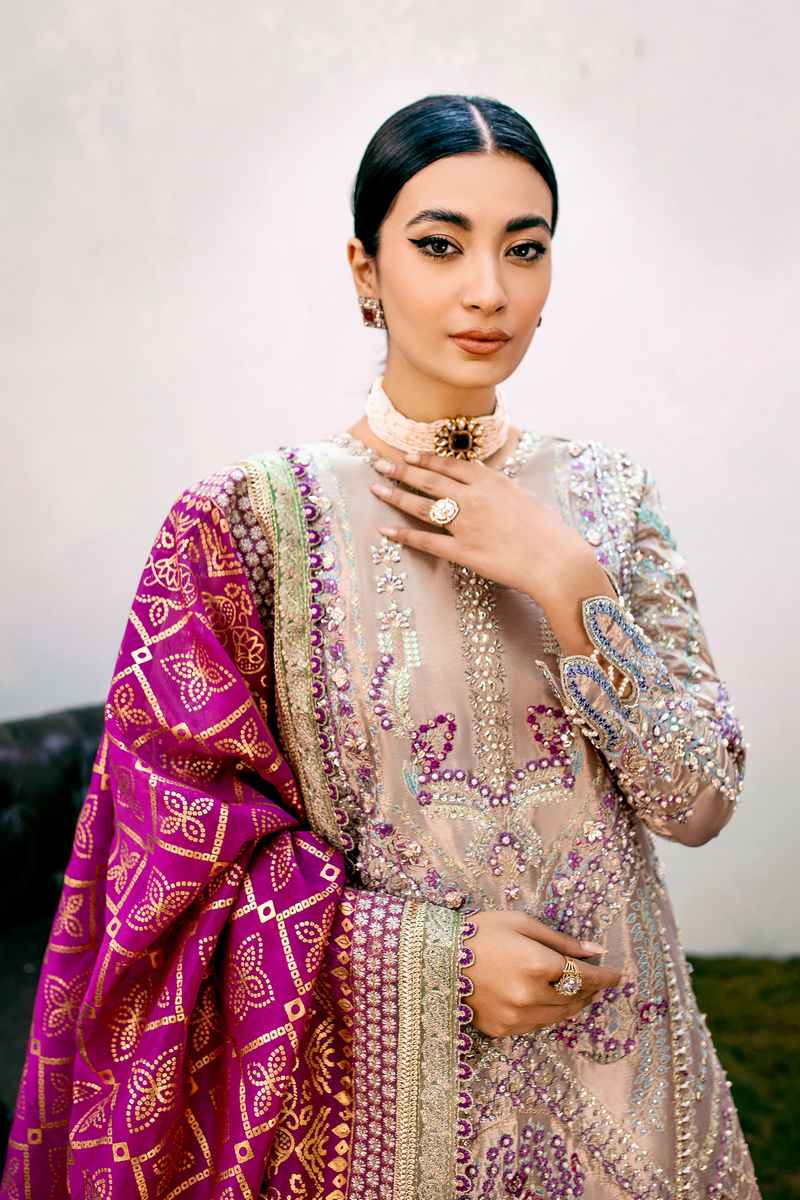 Ezra | Wedding Collection | Fauna by Ezra - Designer Dress - Type: Bridal - Available at Sana Yasir - 100% Original