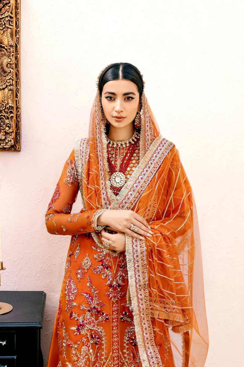 Ezra | Wedding Collection | Lara by Ezra - Designer Dress - Type: Bridal - Available at Sana Yasir - 100% Original