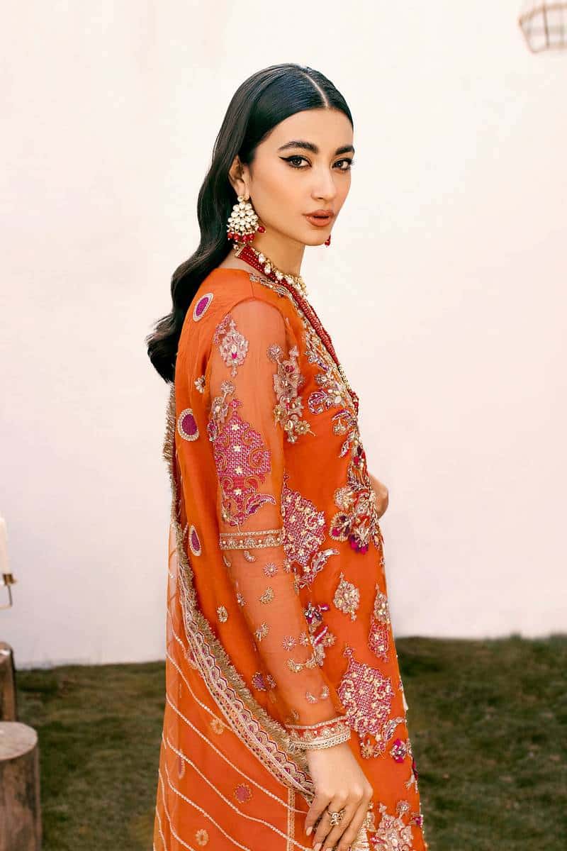 Ezra | Wedding Collection | Lara by Ezra - Designer Dress - Type: Bridal - Available at Sana Yasir - 100% Original