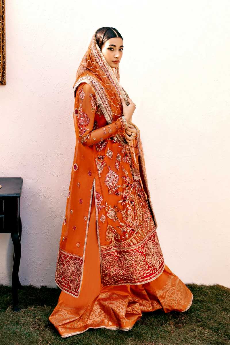 Ezra | Wedding Collection | Lara by Ezra - Designer Dress - Type: Bridal - Available at Sana Yasir - 100% Original