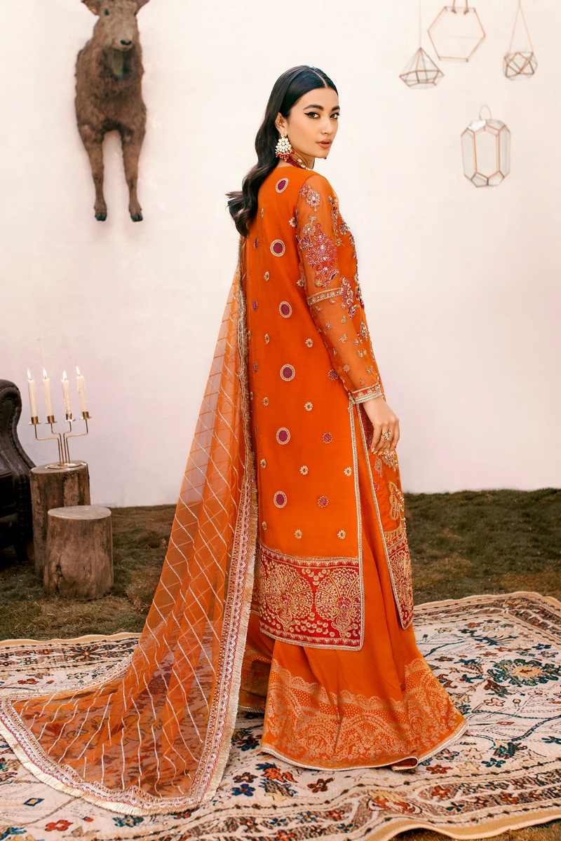 Ezra | Wedding Collection | Lara by Ezra - Designer Dress - Type: Bridal - Available at Sana Yasir - 100% Original