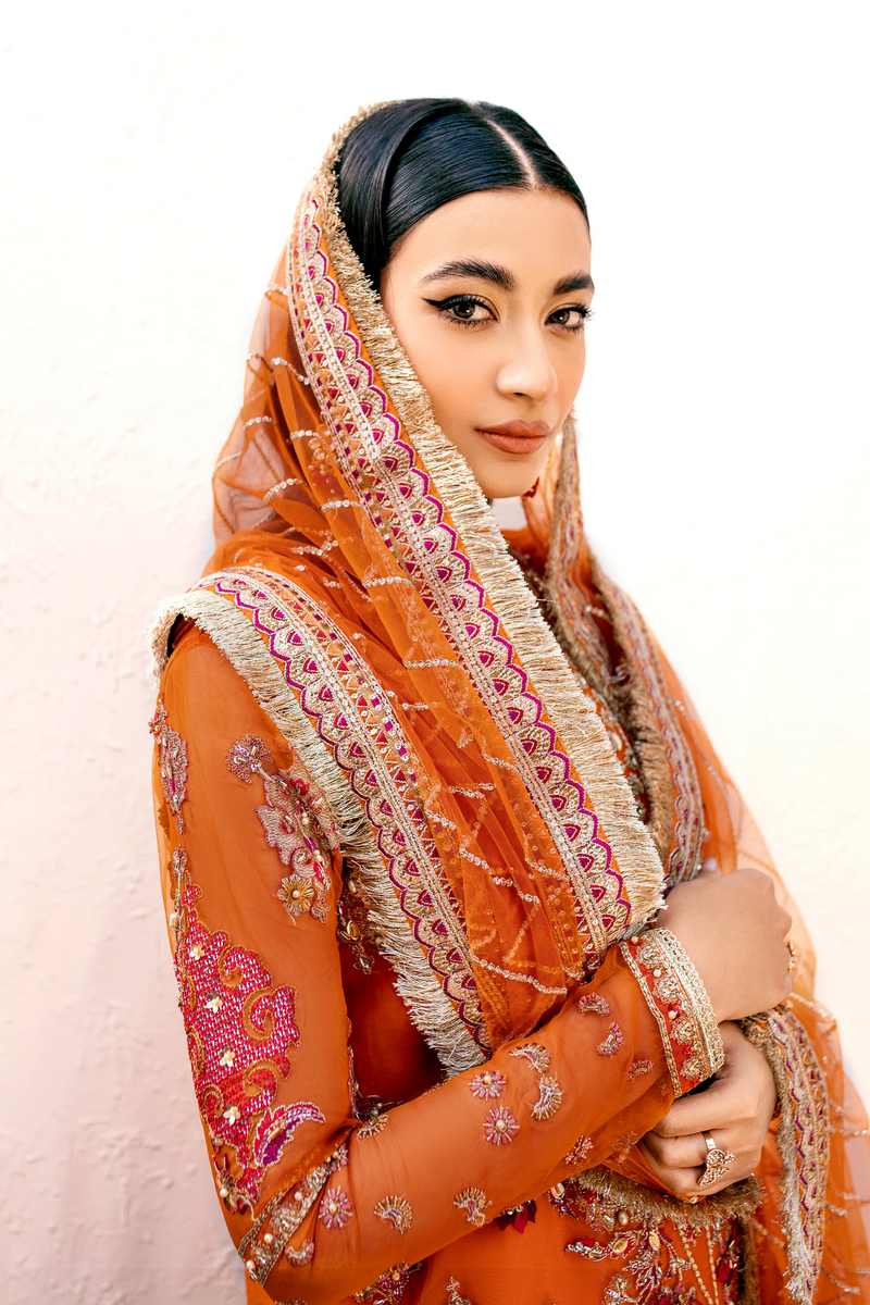 Ezra | Wedding Collection | Lara by Ezra - Designer Dress - Type: Bridal - Available at Sana Yasir - 100% Original