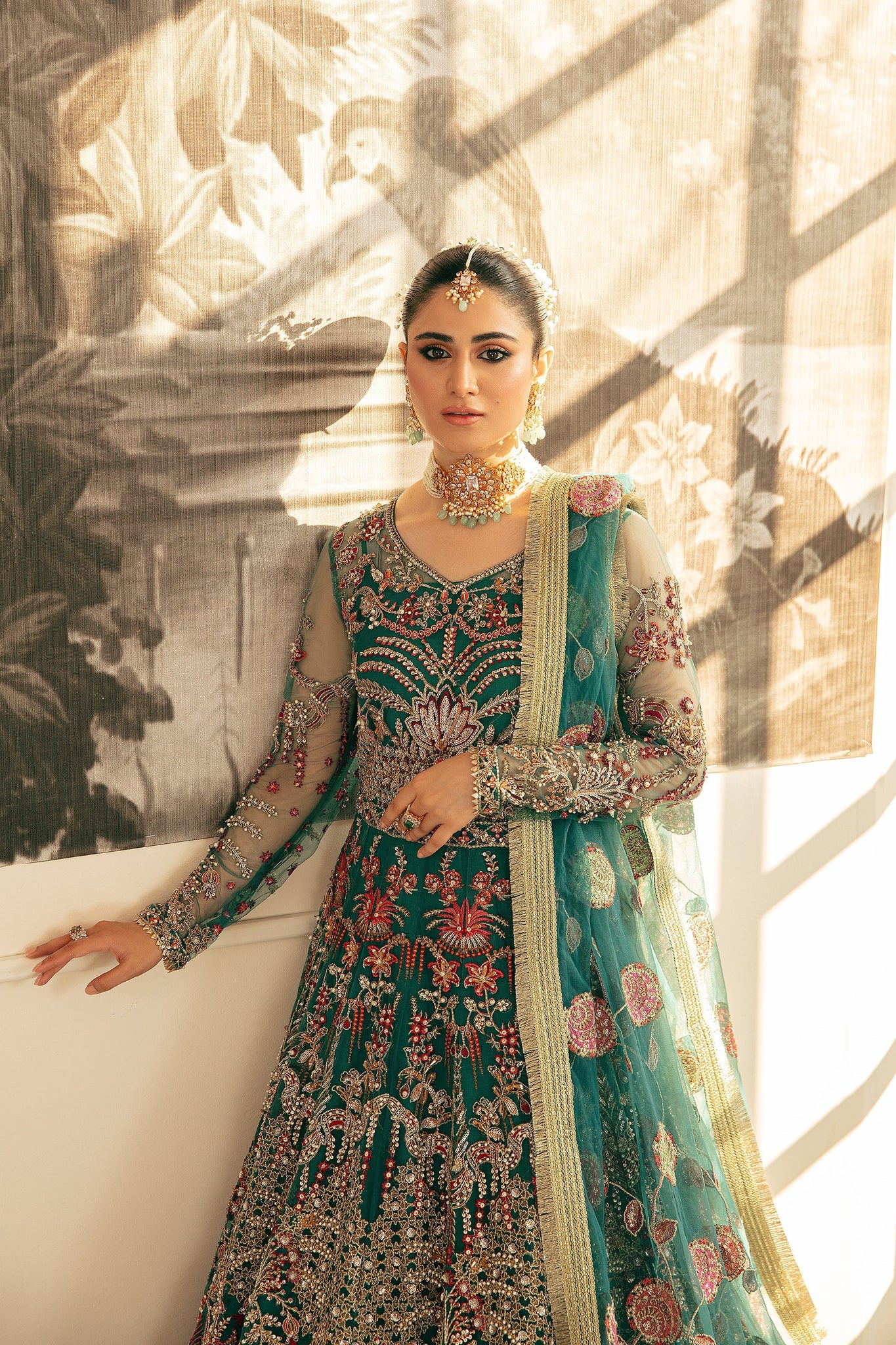 Ezra | Wedding Collection | Zeenat by Ezra - Designer Dress - Type: Bridal - Available at Sana Yasir - 100% Original