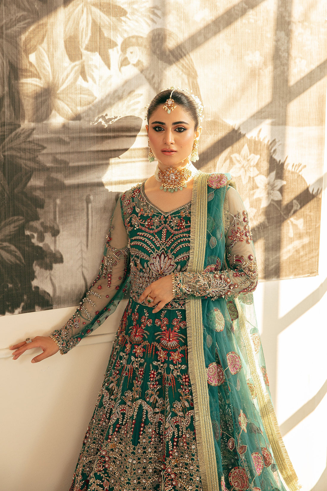 Ezra | Wedding Collection | Zeenat by Ezra - Designer Dress - Type: Bridal - Available at Sana Yasir - 100% Original