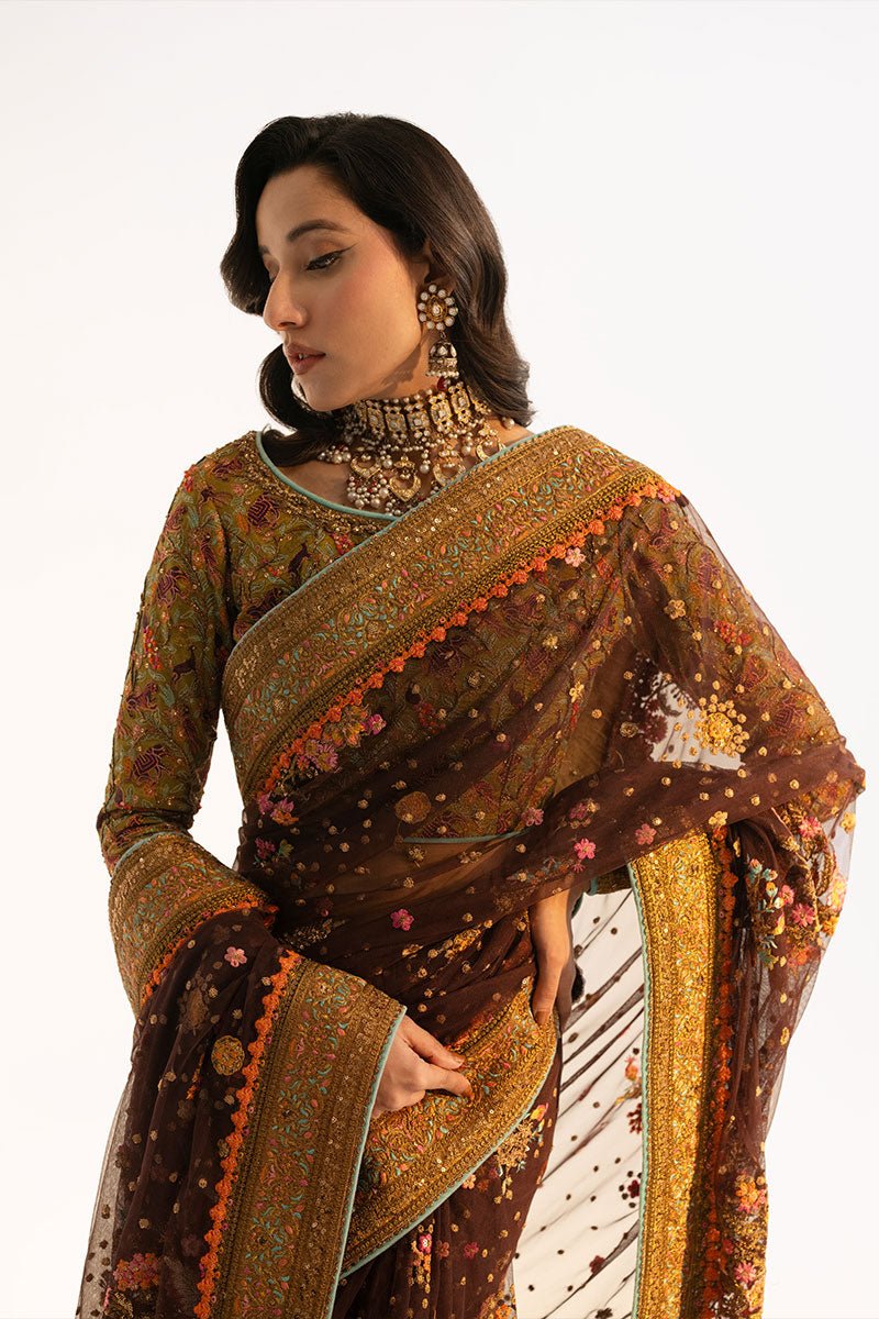 Fahad Hussayn | Ashk o Atar | SOROUR by Fahad Hussayn - Designer Dress - Type: Ladies Clothes - Available at Sana Yasir - 100% Original