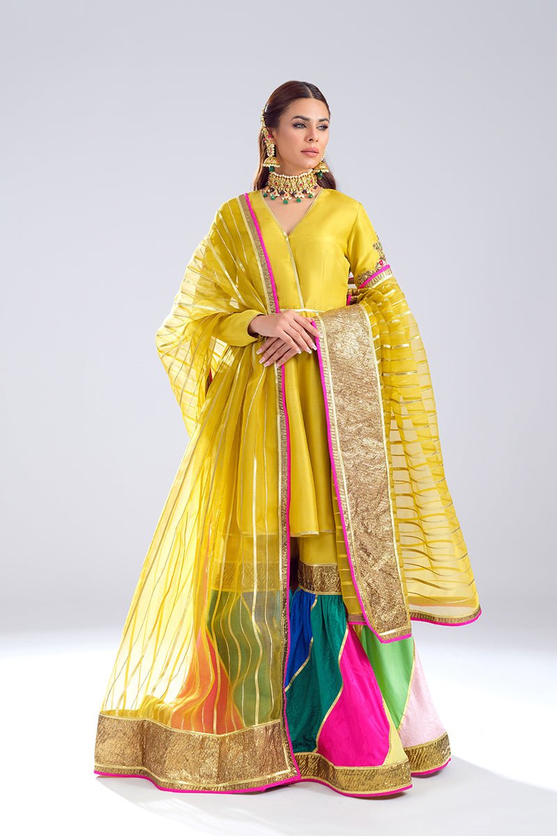 Fahad Hussayn | Formals 2024 | Amaltas by Fahad Hussayn - Designer Dress - Type: Ladies Clothes - Available at Sana Yasir - 100% Original