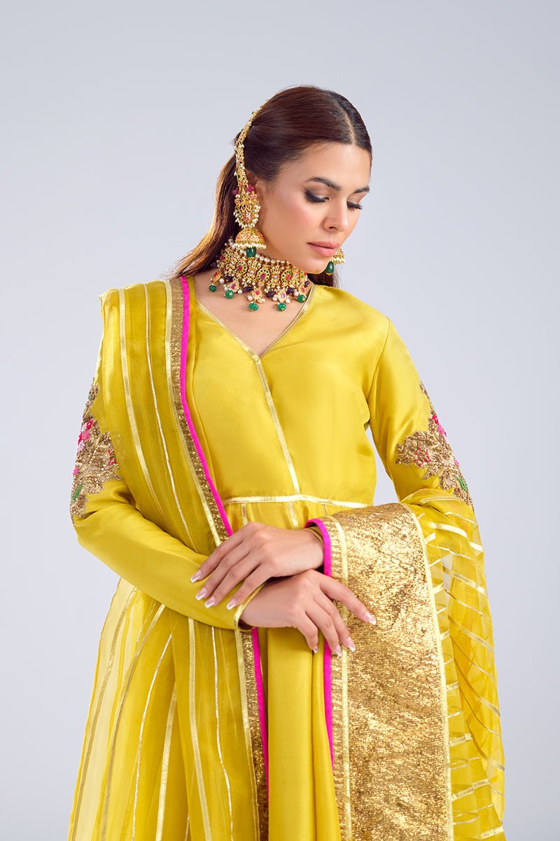 Fahad Hussayn | Formals 2024 | Amaltas by Fahad Hussayn - Designer Dress - Type: Ladies Clothes - Available at Sana Yasir - 100% Original