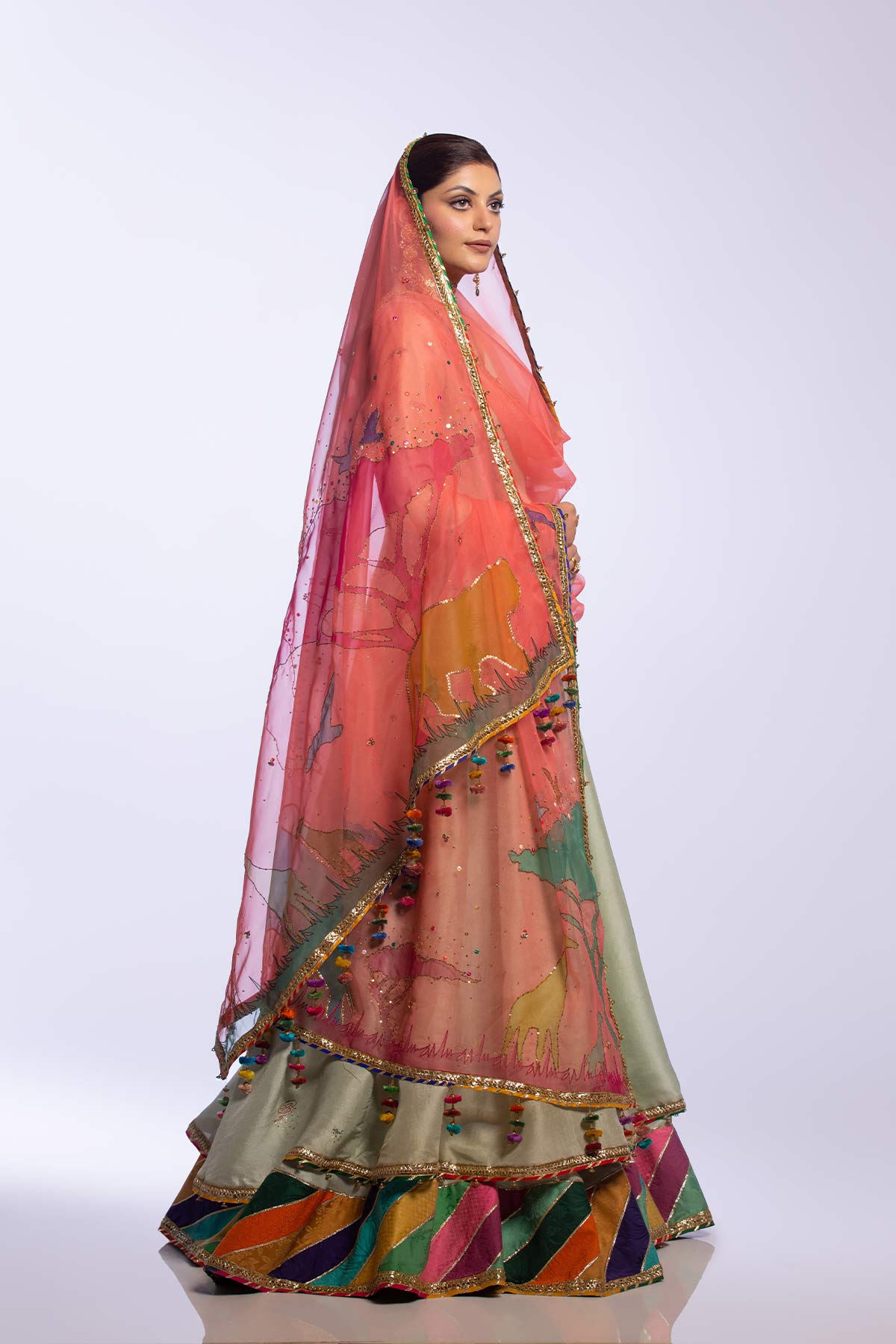 Fahad Hussayn | Formals 2024 | Ghansh by Fahad Hussayn - Designer Dress - Type: Ladies Clothes - Available at Sana Yasir - 100% Original