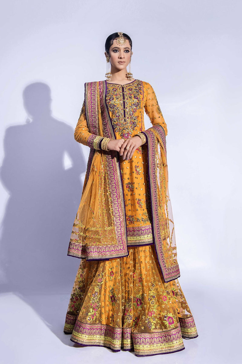 Fahad Hussayn | Formals 2024 | SINDHARI by Fahad Hussayn - Designer Dress - Type: Ladies Clothes - Available at Sana Yasir - 100% Original