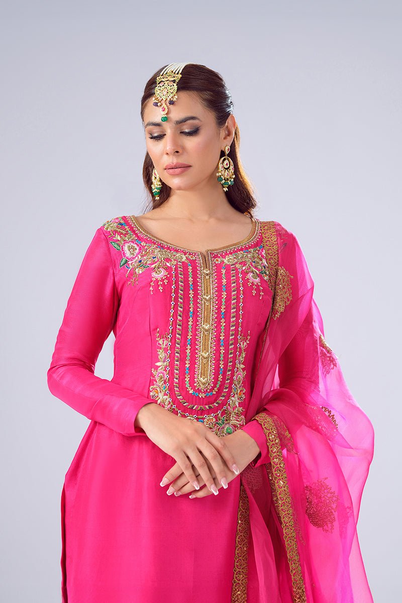 Fahad Hussayn | Formals 2024 | Saraya by Fahad Hussayn - Designer Dress - Type: Ladies Clothes - Available at Sana Yasir - 100% Original