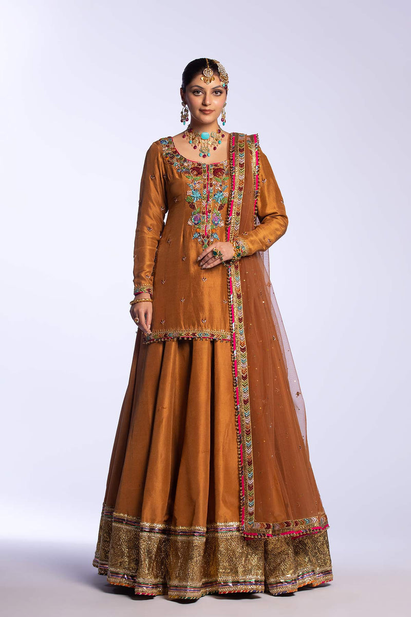 Fahad Hussayn | Formals 2024 | Zarq by Fahad Hussayn - Designer Dress - Type: Ladies Clothes - Available at Sana Yasir - 100% Original