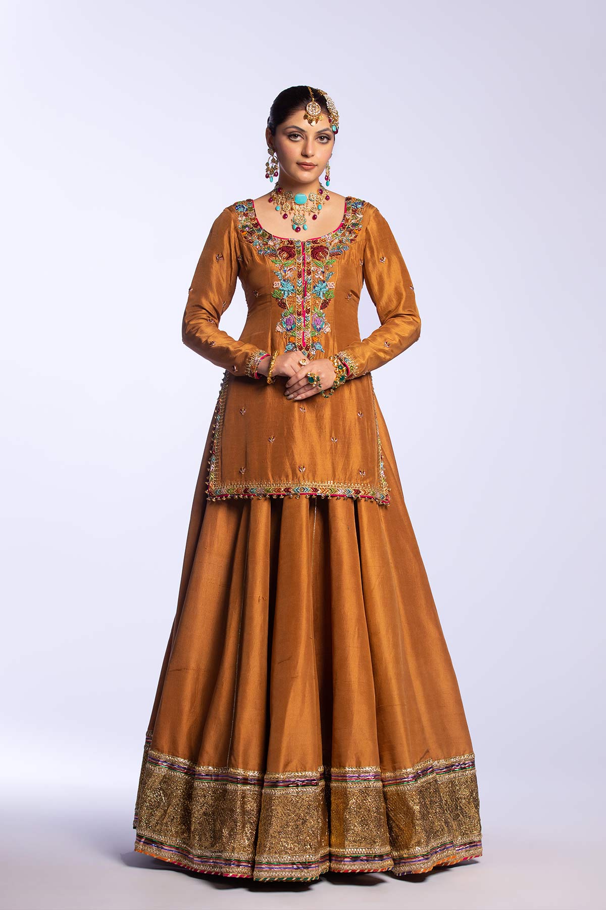 Fahad Hussayn | Formals 2024 | Zarq by Fahad Hussayn - Designer Dress - Type: Ladies Clothes - Available at Sana Yasir - 100% Original