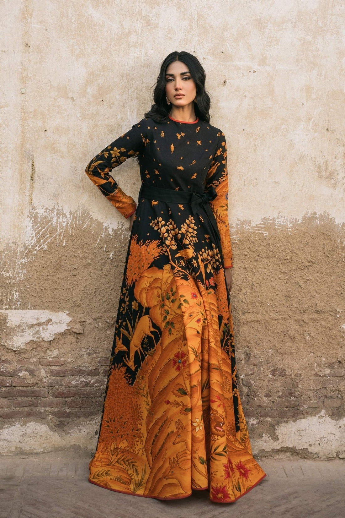 Fahad Hussayn | Lawn Banger | Baburnama by Fahad Hussayn - Designer Dress - Type: Ladies Clothes - Available at Sana Yasir - 100% Original