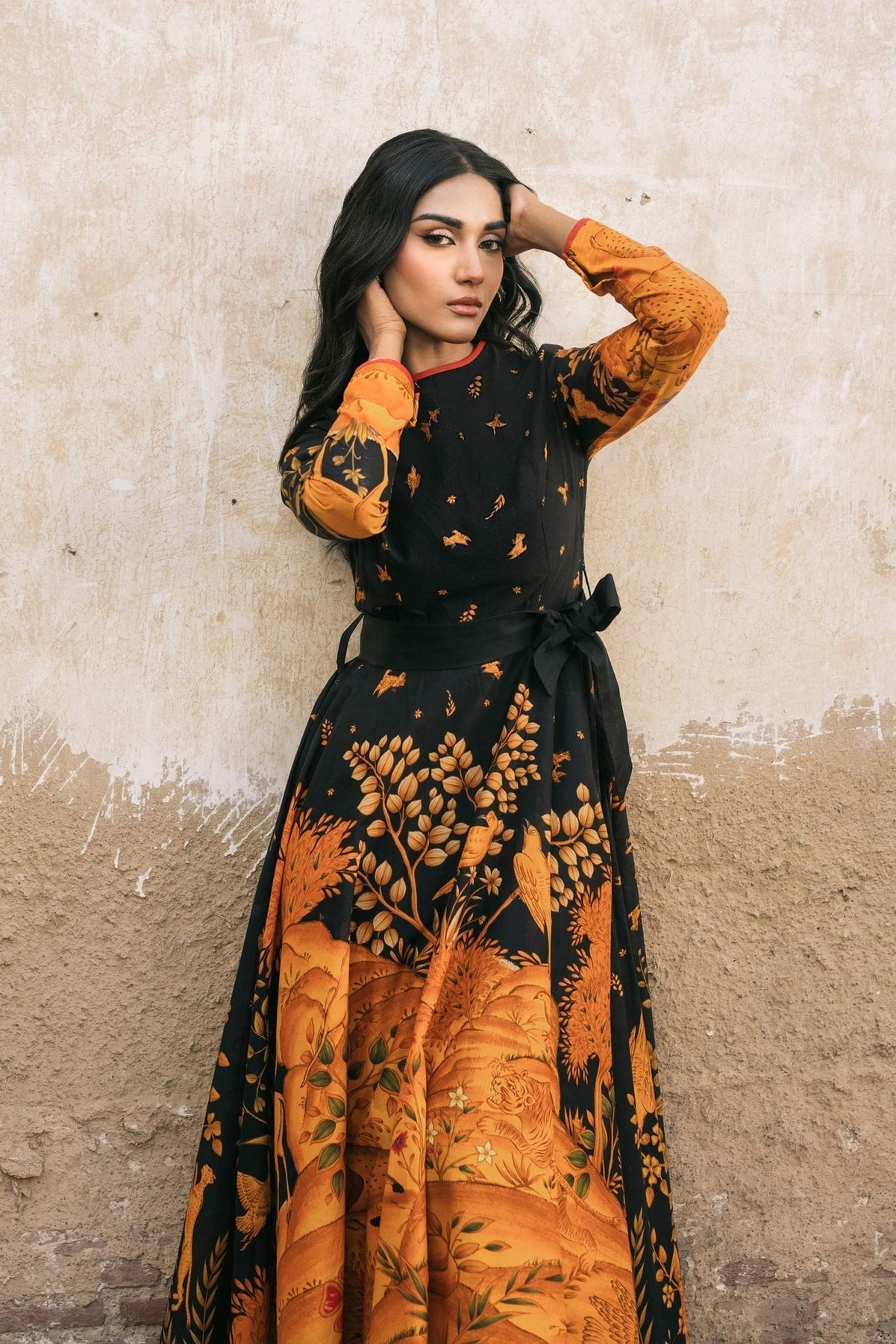 Fahad Hussayn | Lawn Banger | Baburnama by Fahad Hussayn - Designer Dress - Type: Ladies Clothes - Available at Sana Yasir - 100% Original