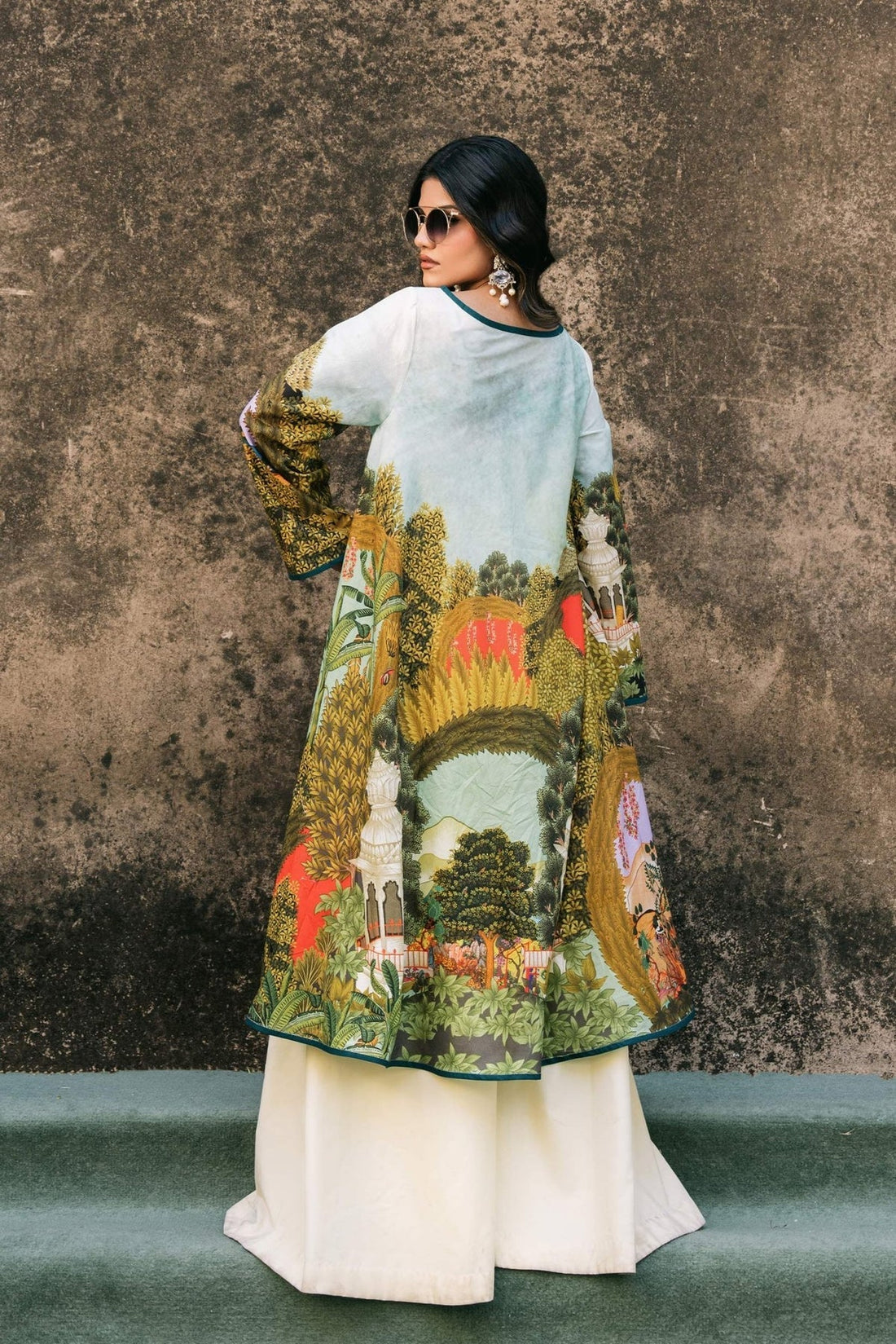 Fahad Hussayn | Lawn Banger | Chagatai by Fahad Hussayn - Designer Dress - Type: Ladies Clothes - Available at Sana Yasir - 100% Original