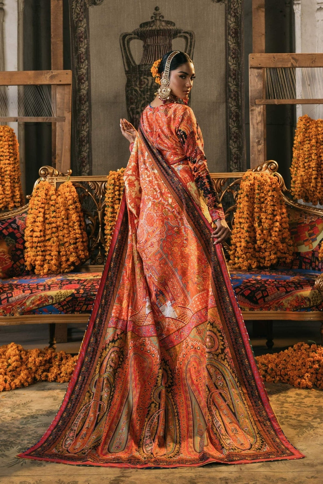 Fahad Hussayn | Lawn Banger | Damavand by Fahad Hussayn - Designer Dress - Type: Ladies Clothes - Available at Sana Yasir - 100% Original