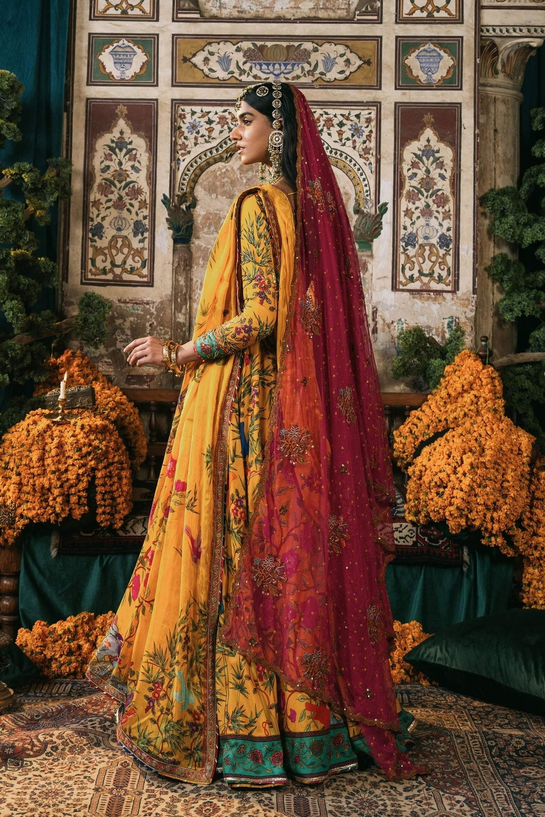 Fahad Hussayn | Lawn Banger | Girwa by Fahad Hussayn - Designer Dress - Type: Ladies Clothes - Available at Sana Yasir - 100% Original