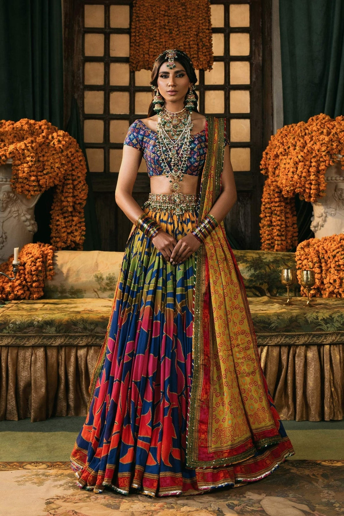 Fahad Hussayn | Lawn Banger | Machla Magar by Fahad Hussayn - Designer Dress - Type: Ladies Clothes - Available at Sana Yasir - 100% Original