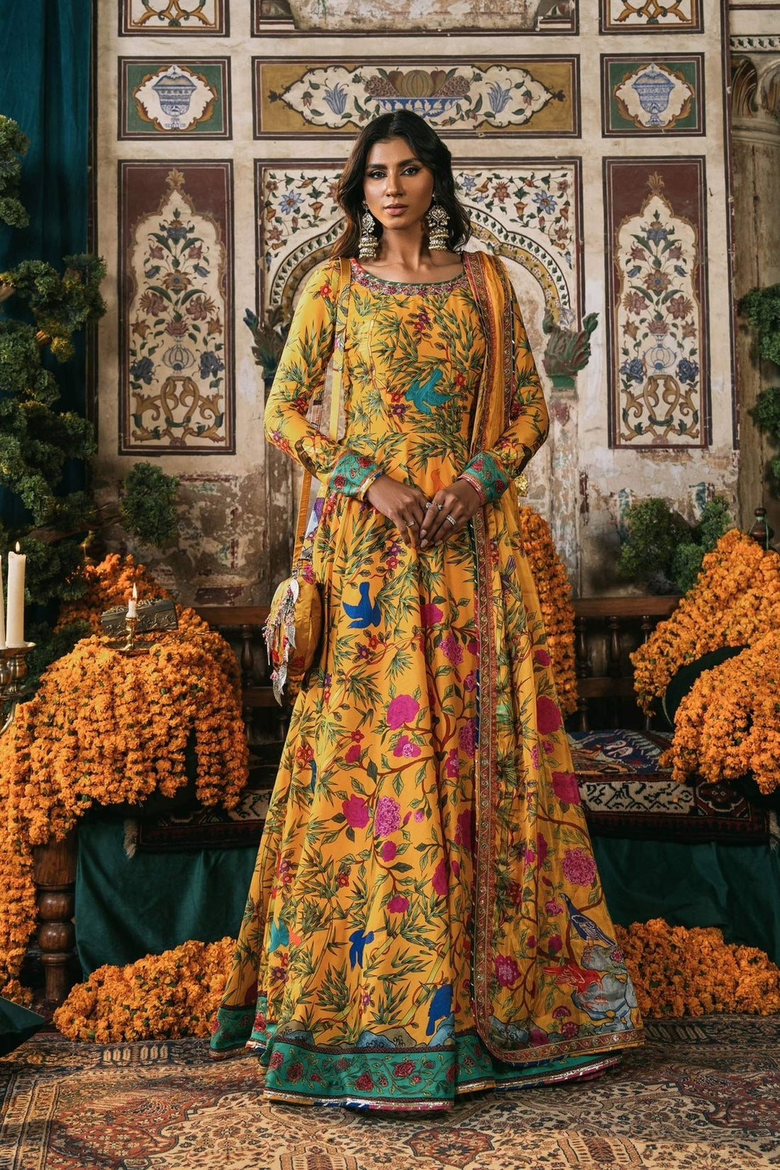 Fahad Hussayn | Lawn Banger | Magra by Fahad Hussayn - Designer Dress - Type: Ladies Clothes - Available at Sana Yasir - 100% Original