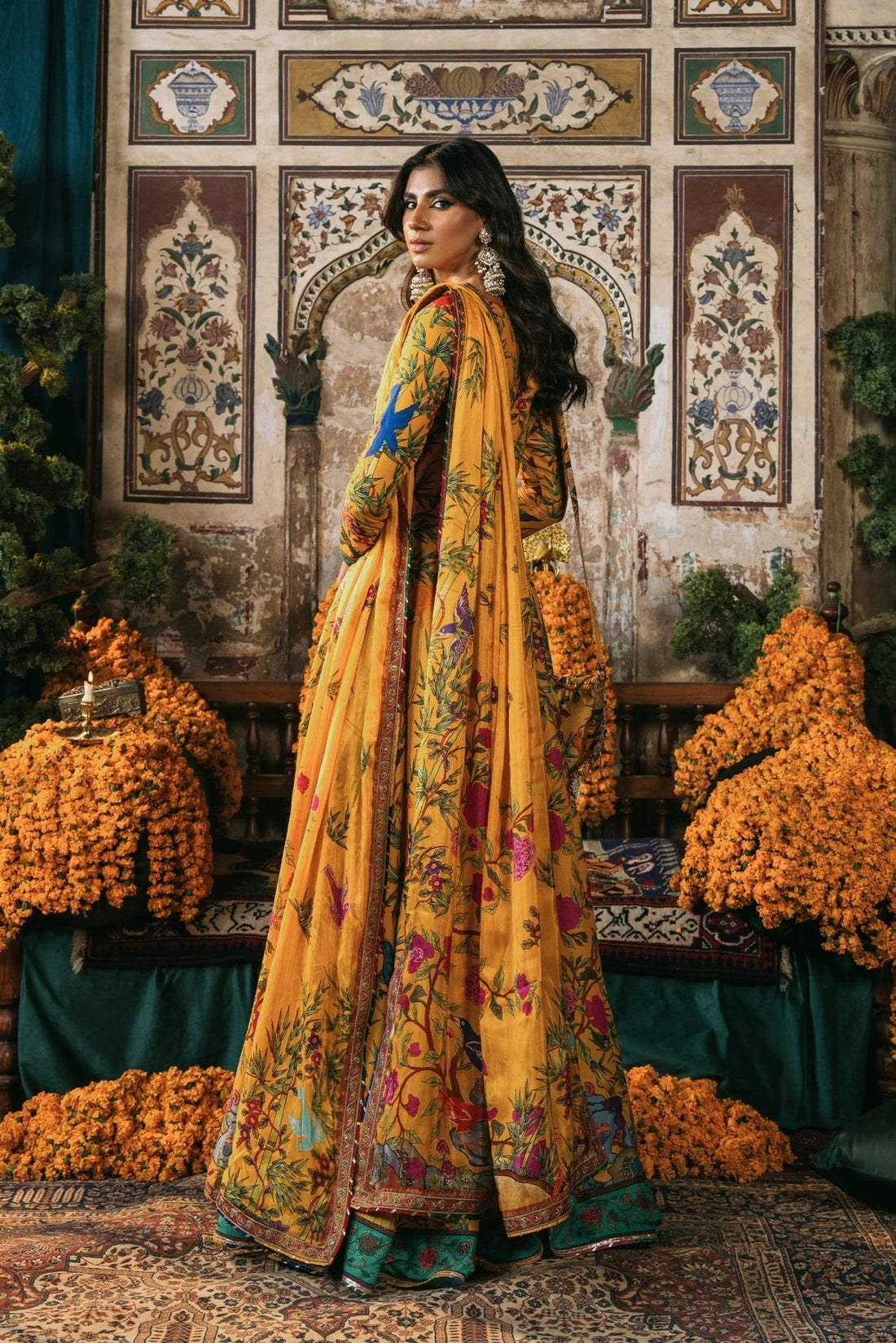 Fahad Hussayn | Lawn Banger | Magra by Fahad Hussayn - Designer Dress - Type: Ladies Clothes - Available at Sana Yasir - 100% Original