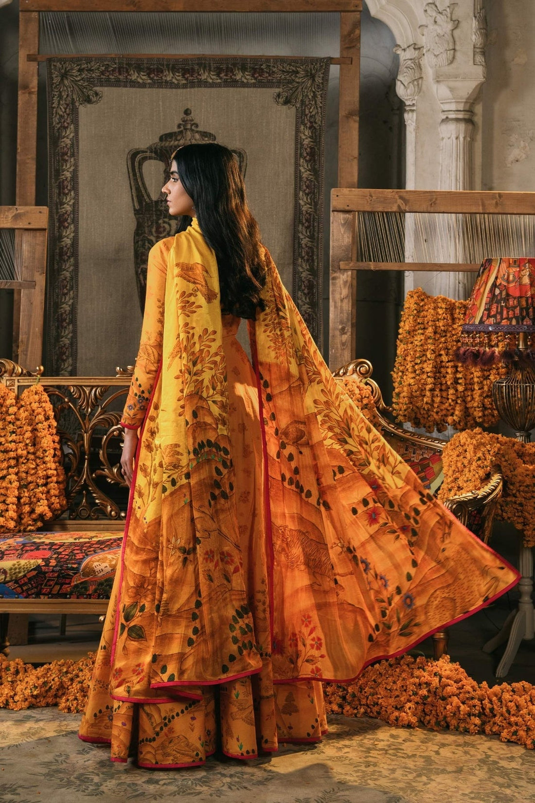 Fahad Hussayn | Lawn Banger | Rawzat by Fahad Hussayn - Designer Dress - Type: Ladies Clothes - Available at Sana Yasir - 100% Original