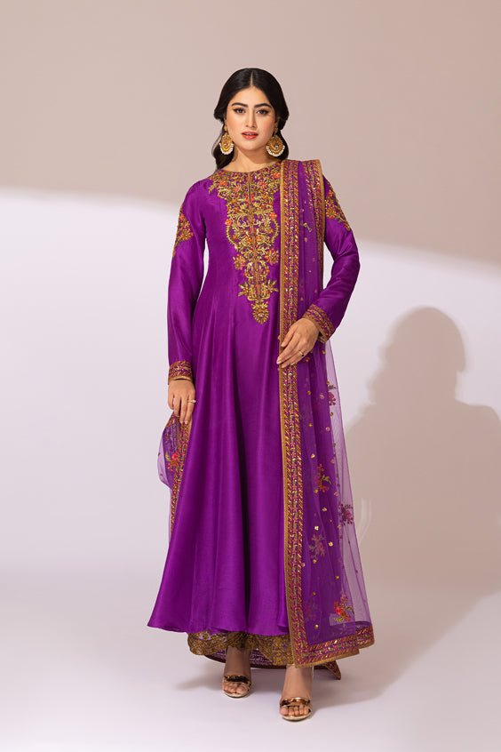 Fahad Hussayn | Luxury Pret | CHOWKATH by Fahad Hussayn - Designer Dress - Type: Ladies Clothes - Available at Sana Yasir - 100% Original