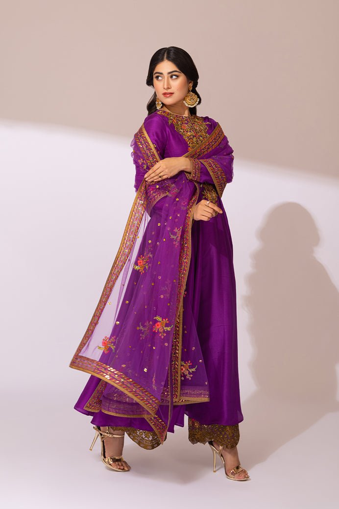 Fahad Hussayn | Luxury Pret | CHOWKATH by Fahad Hussayn - Designer Dress - Type: Ladies Clothes - Available at Sana Yasir - 100% Original