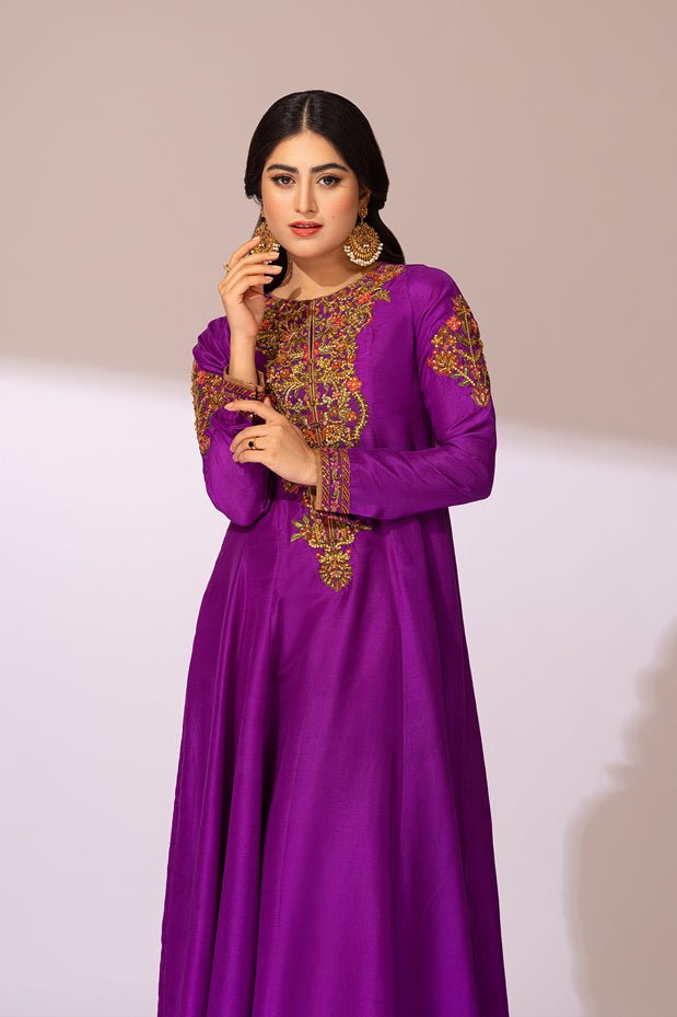 Fahad Hussayn | Luxury Pret | CHOWKATH by Fahad Hussayn - Designer Dress - Type: Ladies Clothes - Available at Sana Yasir - 100% Original