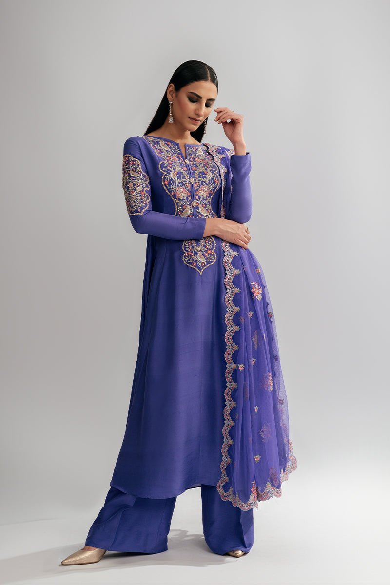 Fahad Hussayn | Luxury Pret | GULAATI by Fahad Hussayn - Designer Dress - Type: Ladies Clothes - Available at Sana Yasir - 100% Original