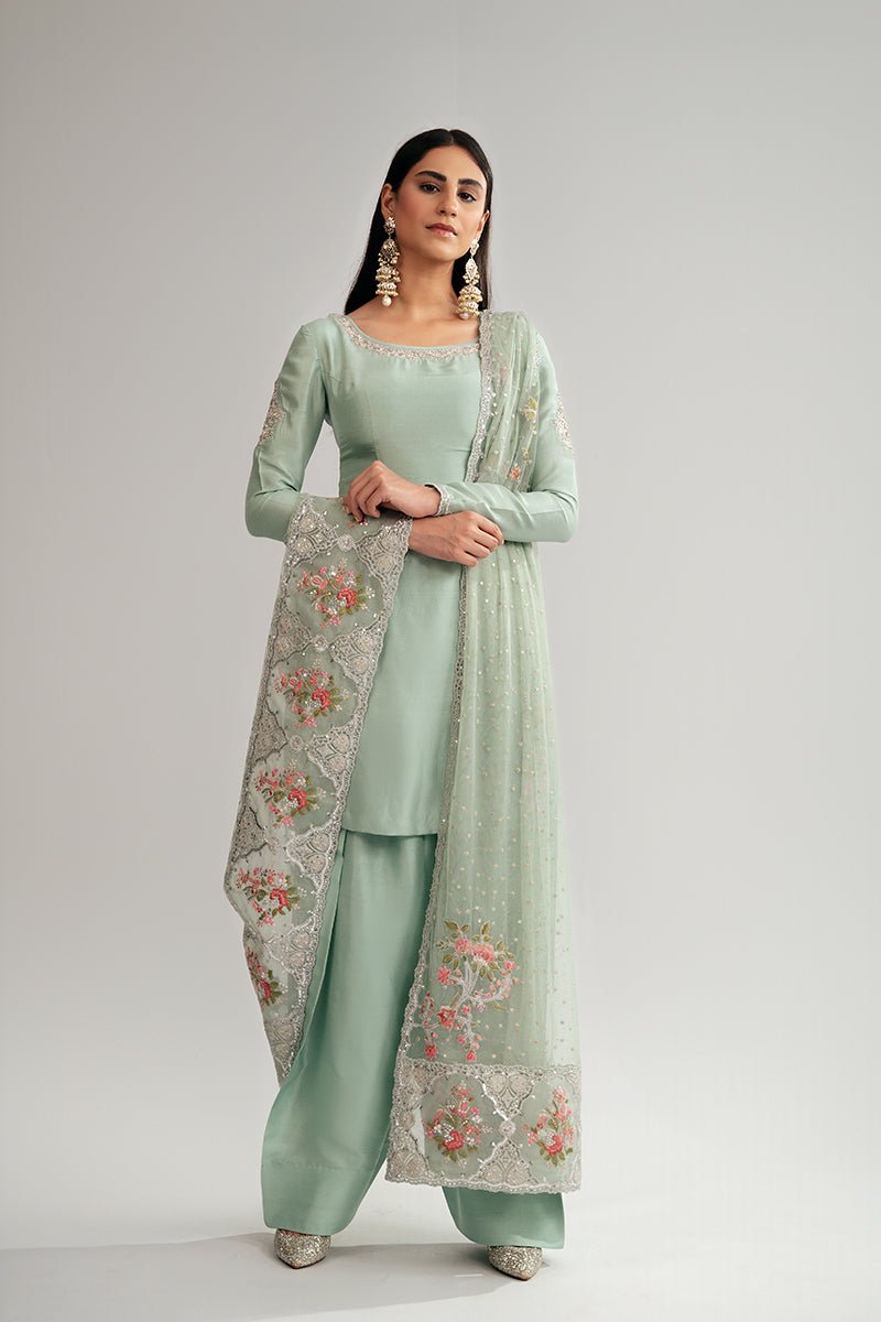 Fahad Hussayn | Luxury Pret | VERSAION by Fahad Hussayn - Designer Dress - Type: Ladies Clothes - Available at Sana Yasir - 100% Original