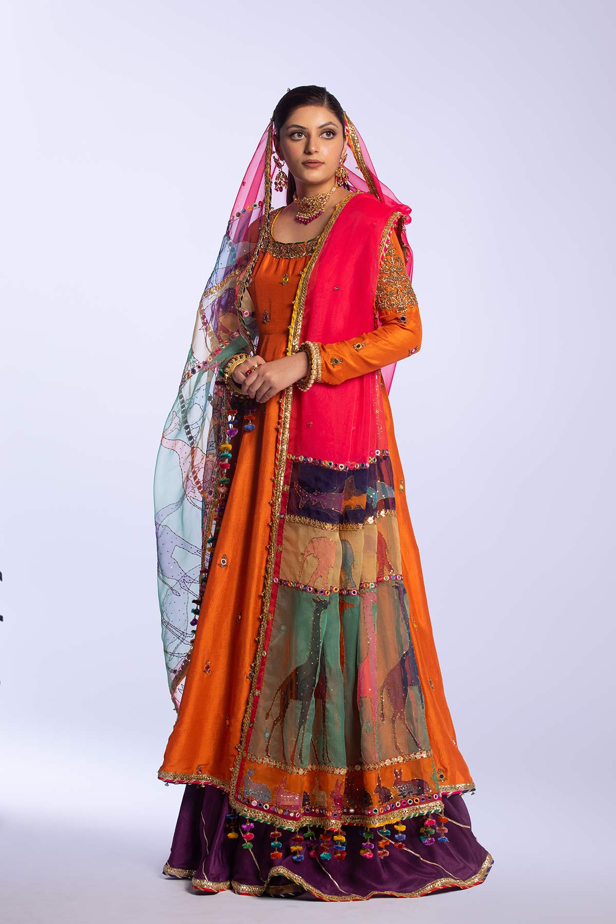 Fahad Hussayn | Formals 2024 | Singhani by Fahad Hussayn - Designer Dress - Type: Ladies Clothes - Available at Sana Yasir - 100% Original