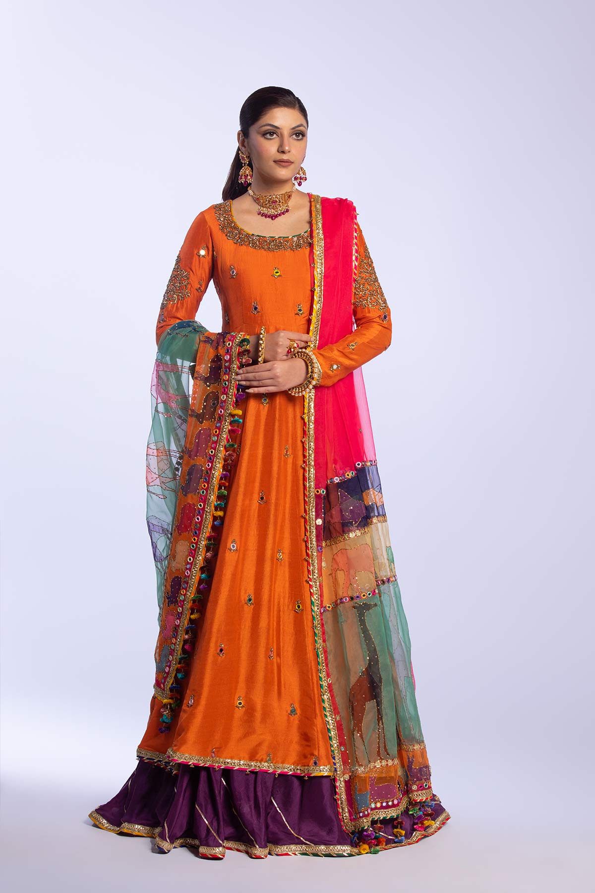 Fahad Hussayn | Formals 2024 | Singhani by Fahad Hussayn - Designer Dress - Type: Ladies Clothes - Available at Sana Yasir - 100% Original