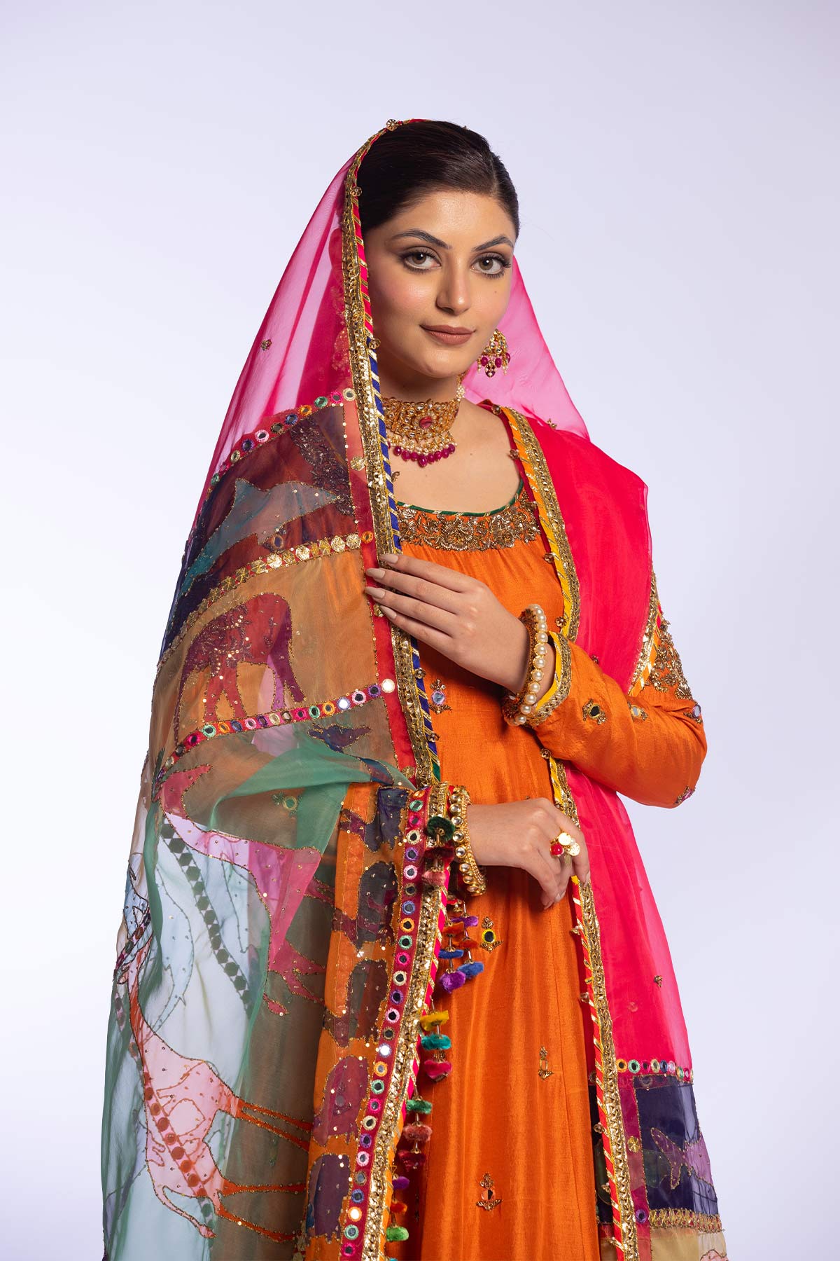 Fahad Hussayn | Formals 2024 | Singhani by Fahad Hussayn - Designer Dress - Type: Ladies Clothes - Available at Sana Yasir - 100% Original