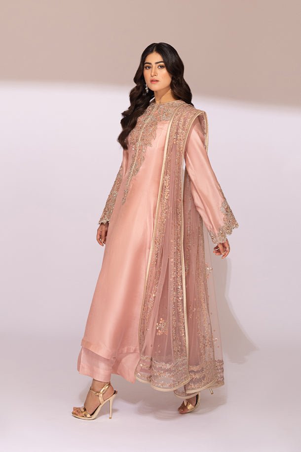 Fahad Hussayn | Luxury Pret | ZAAVAIZ by Fahad Hussayn - Designer Dress - Type: Ladies Clothes - Available at Sana Yasir - 100% Original