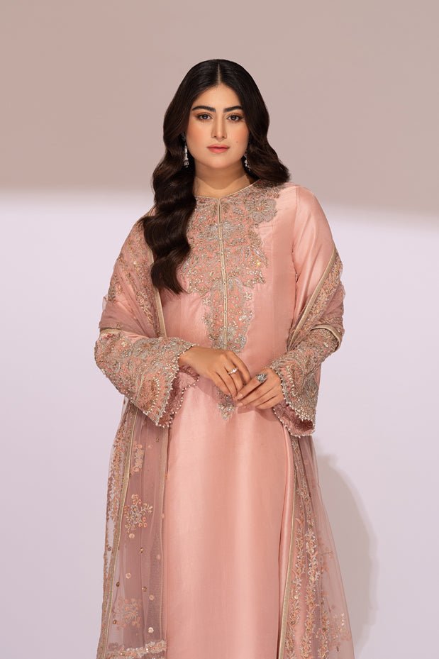 Fahad Hussayn | Luxury Pret | ZAAVAIZ by Fahad Hussayn - Designer Dress - Type: Ladies Clothes - Available at Sana Yasir - 100% Original