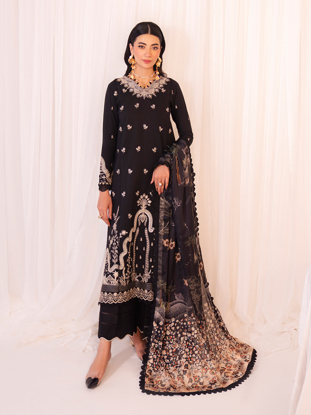 Faiza Faisal | Celine Eid 25 | ADELE by Faiza Faisal - Designer Dress - Type: Ladies Clothes - Available at Sana Yasir - 100% Original