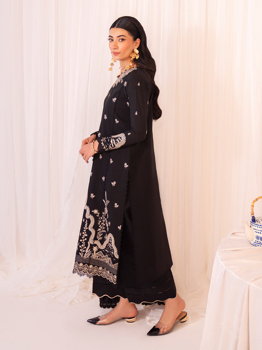 Faiza Faisal | Celine Eid 25 | ADELE by Faiza Faisal - Designer Dress - Type: Ladies Clothes - Available at Sana Yasir - 100% Original