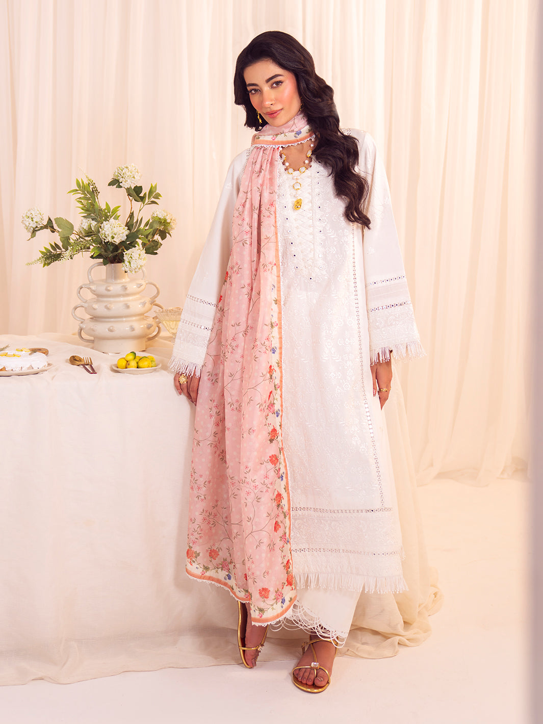 Faiza Faisal | Celine Eid 25 | DARIA by Faiza Faisal - Designer Dress - Type: Ladies Clothes - Available at Sana Yasir - 100% Original