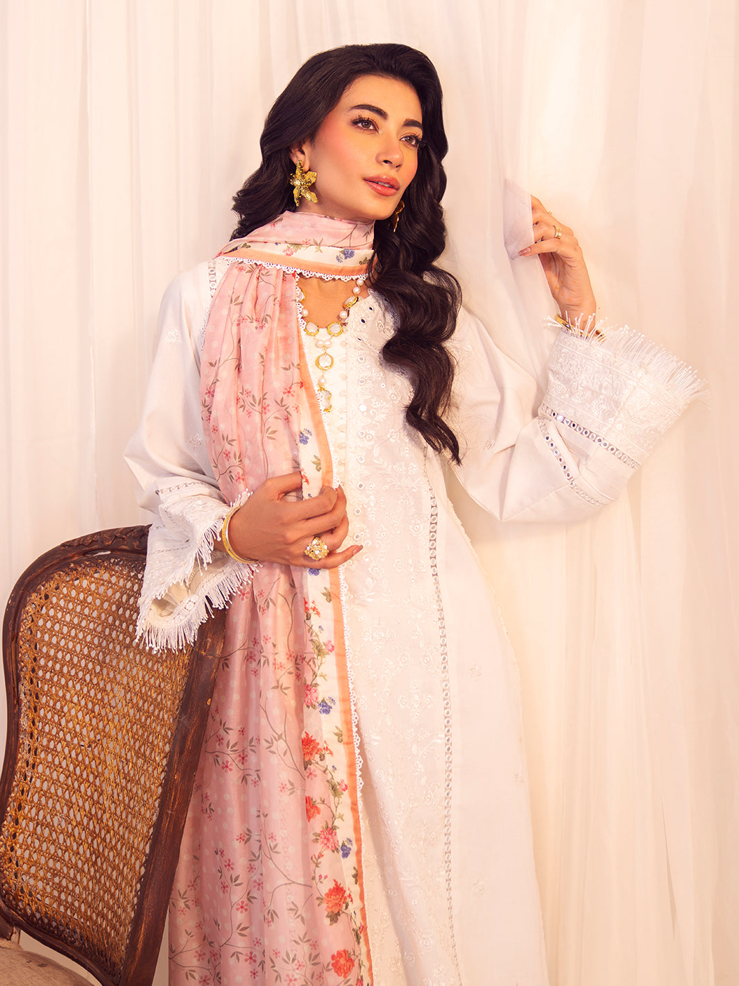 Faiza Faisal | Celine Eid 25 | DARIA by Faiza Faisal - Designer Dress - Type: Ladies Clothes - Available at Sana Yasir - 100% Original