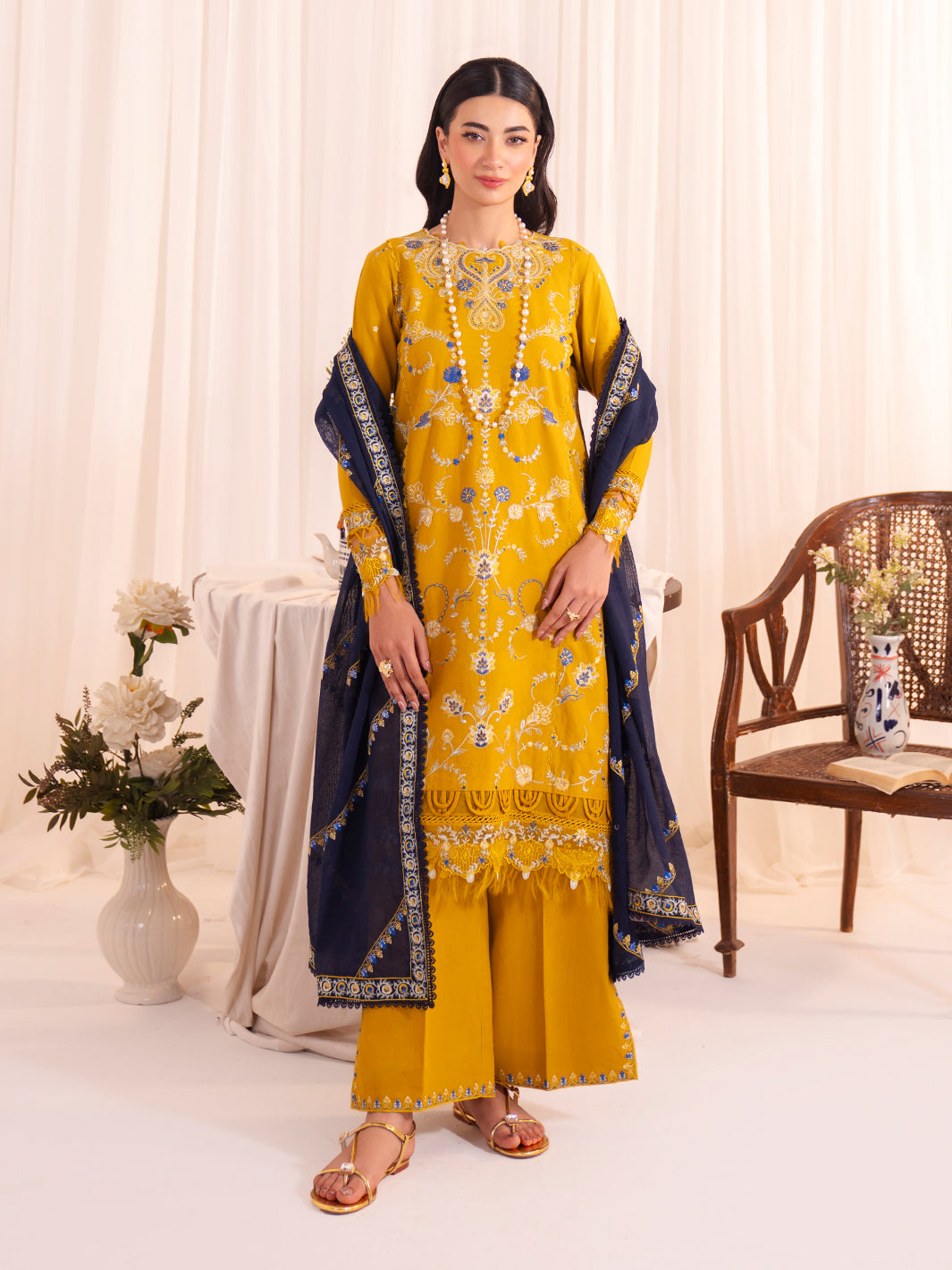 Faiza Faisal | Celine Eid 25 | FREYA by Faiza Faisal - Designer Dress - Type: Ladies Clothes - Available at Sana Yasir - 100% Original