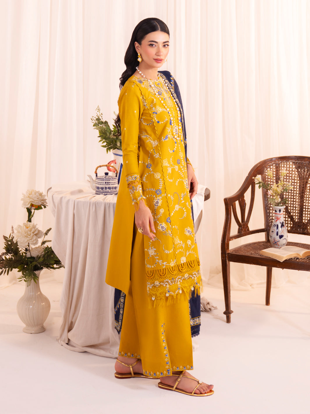 Faiza Faisal | Celine Eid 25 | FREYA by Faiza Faisal - Designer Dress - Type: Ladies Clothes - Available at Sana Yasir - 100% Original